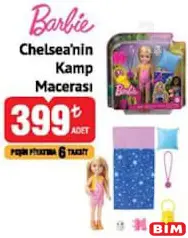 BARBİE CHELSEA'NİN KAMP MACERASI OYUN SETİ